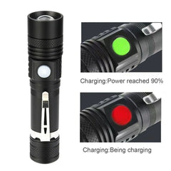 90000LM LED Tactical Flashlight