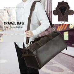 Horse Leather Duffle Bag