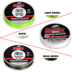 Original Sufix 832 Fishing Line 8 strands 120M/130YDS PE Line 8 Braided 13-99LB Power 8 Fibers Ultimate Abrasion Resistance