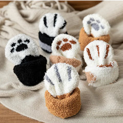 Cute Paw Pattern Socks