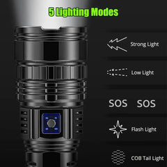 150000LM Tactical Flashlight