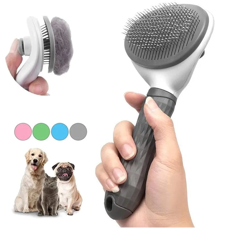 Self-Cleaning Dog Brush