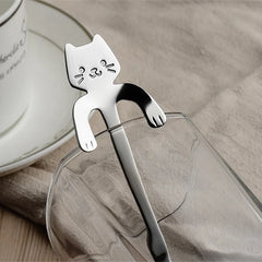 4pcs Stainless Steel Cat Spoons