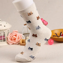 Cute Cat Socks