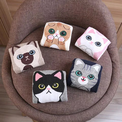 1-5Pairs Cute Cat Socks