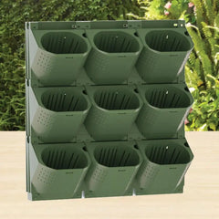 Wall Hanging Pockets Planting Pot Flower Pot Waterproof Grow Bag Garden Planter Nursery Pots Suculentas Plant Pot Planters