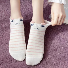 1 Pair Cat Socks