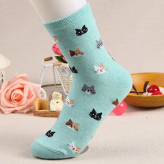 Cute Cat Socks