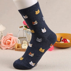 Cute Cat Socks