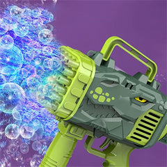 32 Holes Dinosaur Bubble Gun