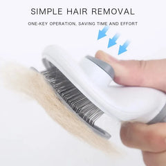 Self-Cleaning Dog Brush