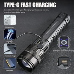 150000LM Tactical Flashlight