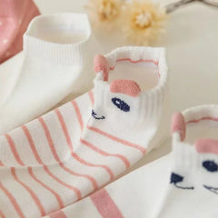 1 Pair Cat Socks