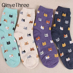 Cute Cat Socks