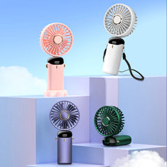 5 Speed USB Rechargeable Fan