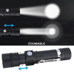 90000LM LED Tactical Flashlight