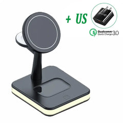 3 In 1 Magnetic Wireless Charger Stand